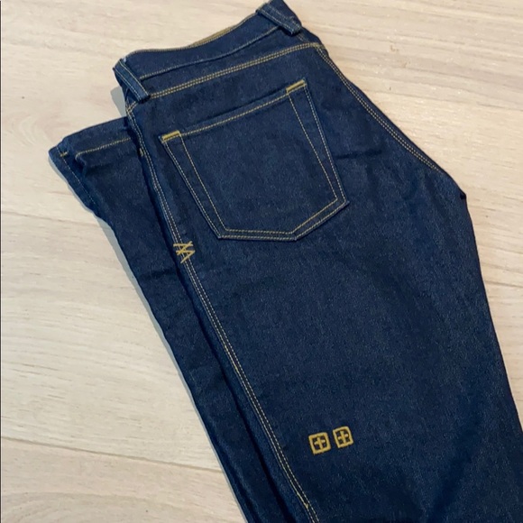 KSUBI super skinny zip, raw indigo, size 25 - Picture 4 of 6